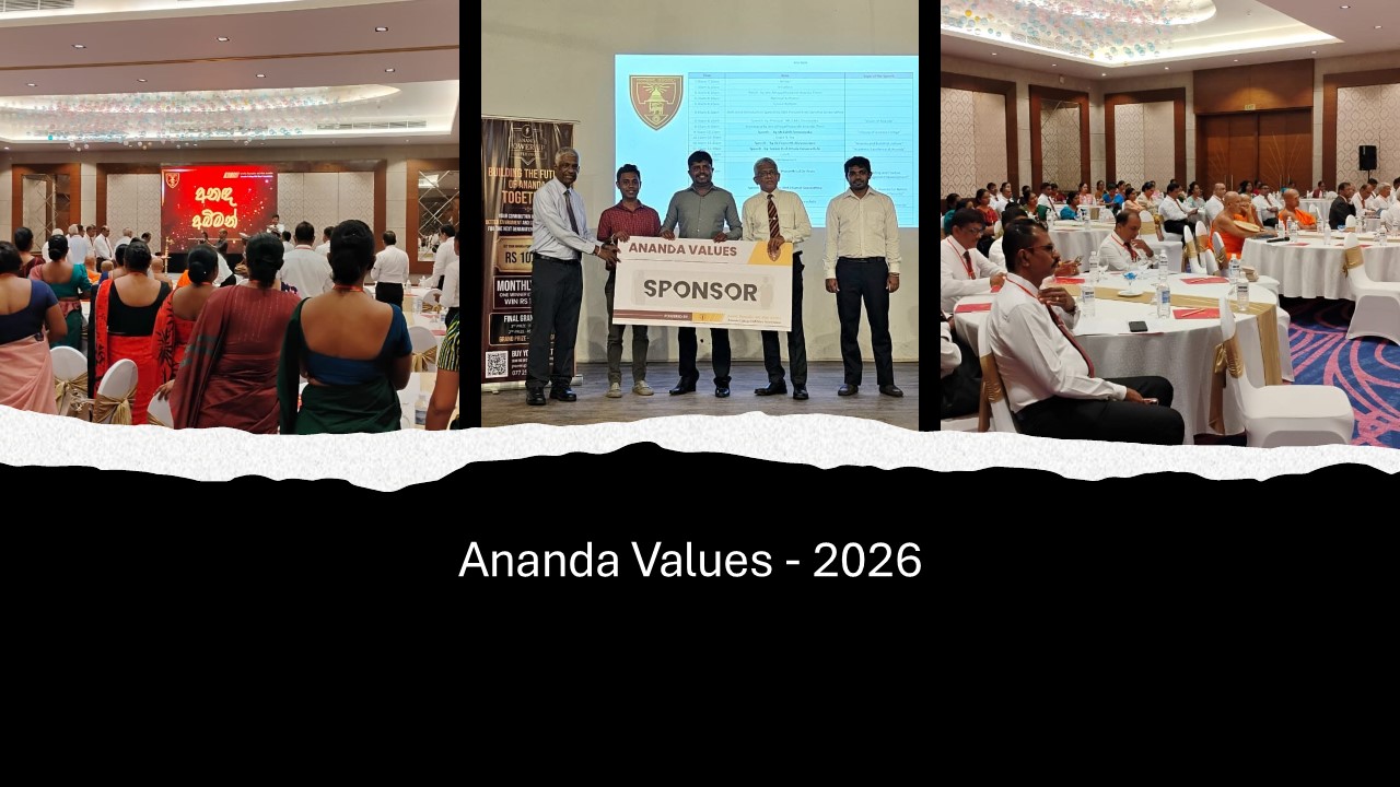 Ananda Values - 2026
